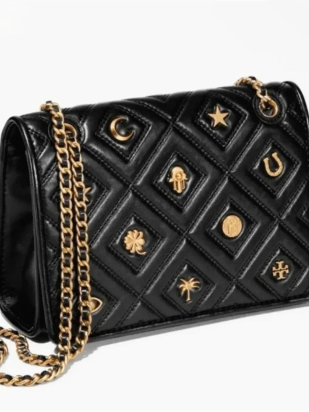 Tory Burch Gold Charm Crossbody